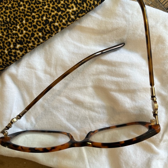 VERSACE TORTOISE SHELL FRAMES, with lens, excellent condition like new ITALY - Picture 6 of 7